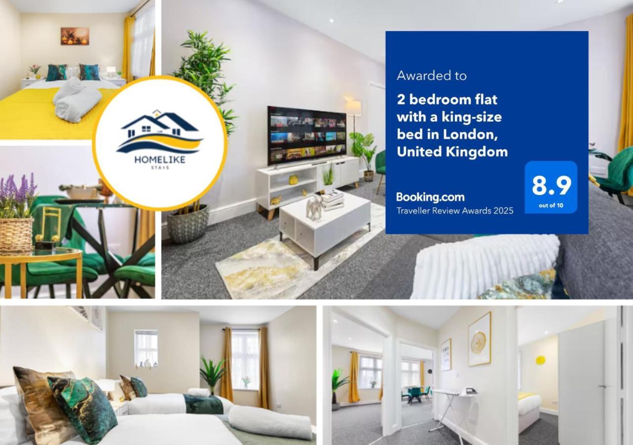 Elegant & Spacious 2 Bedroom Hideaway In The Heart Of London - Sleeps 6 People- Has A King Bed- Parking Available! Instant Book! 20 Percent Off! Limited Time Deal! Barnet Exterior photo